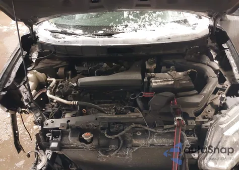 2016 Nissan Rogue Sv из США, поврежденный, VIN KNMAT2MV9GP694511